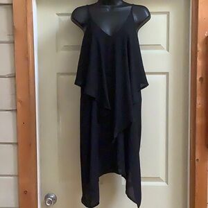 NWT DressFo by Dresslily Black thin strap dress